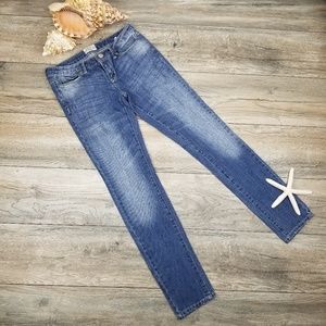 AEROPOSTALE Ashley Ultra Skinny jeans Sz 4 Stretch Tab Pockets